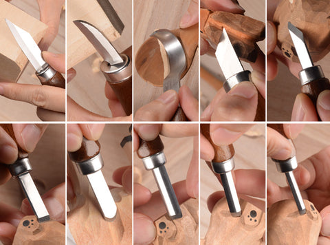 Wood Carving Kit-Brown