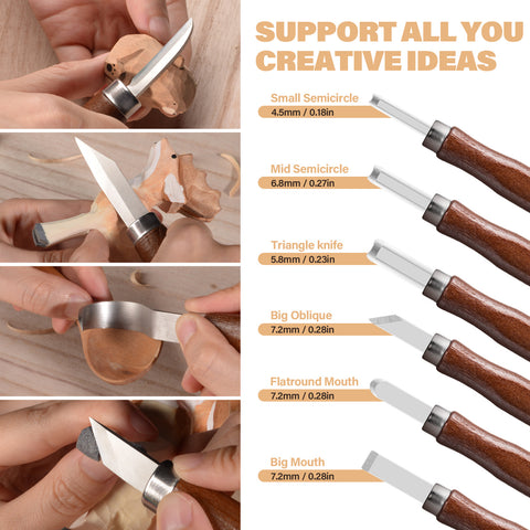 Wood Carving Kit-Brown