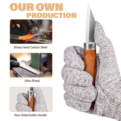 Wood Carving Kit-Brown