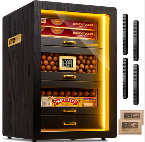 ProMax Luxu Humidor (Black)