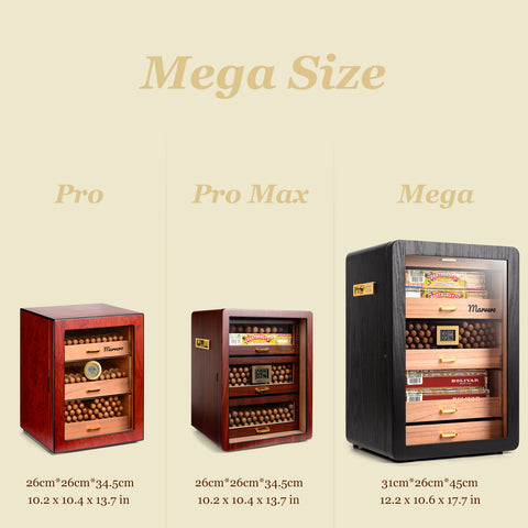 Mega Humidor Black