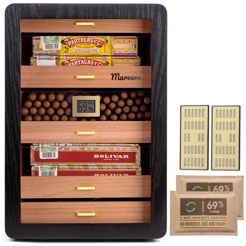 Mega Humidor Black