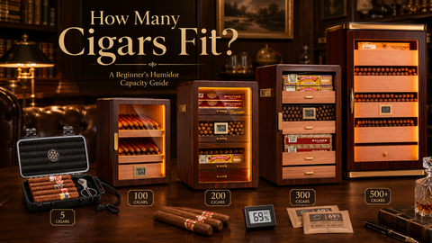 How Many Cigars Should You Keep in a Humidor? A Beginner’s Capacity Guide