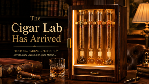 Marvero Cigar Lab: A New Way to Display and Aroma-Mellow Your Cigars