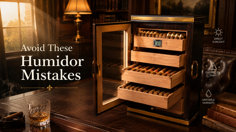 The Most Common Humidor Mistakes That Ruin Good Cigars