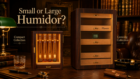 Small vs Large Cigar Humidor: Which Capacity Should You Buy?