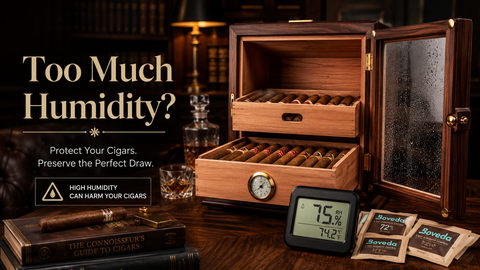 Why Is My Humidor Too Wet? How to Fix High Humidity