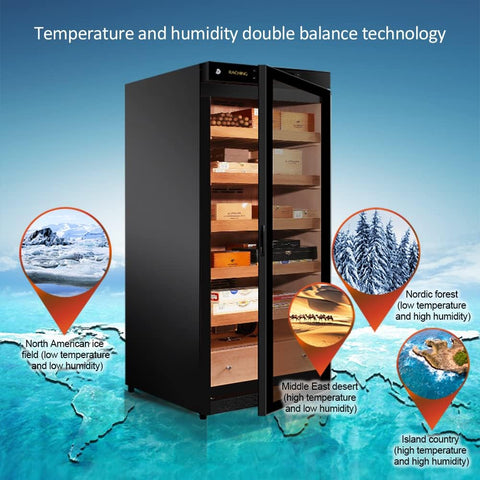 Raching Electric Cigar Humidor Cabinet 230L