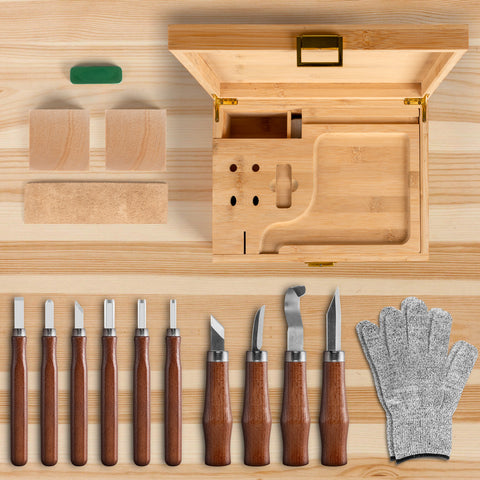 Wood Carving Kit-Brown