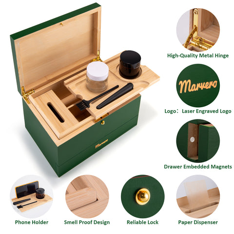 All-In-One Stash Box-Green