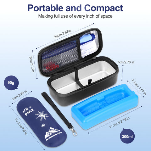 Insulin Cooler Travel Case