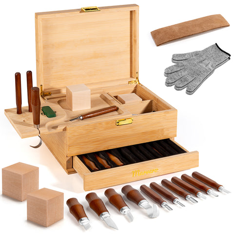 Wood Carving Kit-Brown