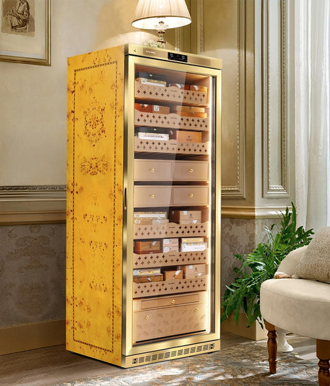 Raching MON5800A Gold Electric Cigar Humidor