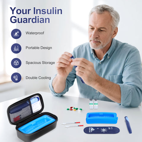 Insulin Cooler Travel Case