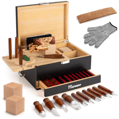 Wood Carving Kit-Black